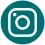 Instagram icon with teal coloring